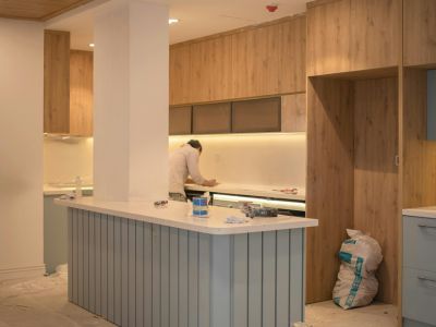 Modern kitchen renovation Sydney with island bench