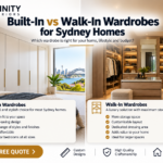 Built-In vs Walk-In Wardrobes for Sydney Homes