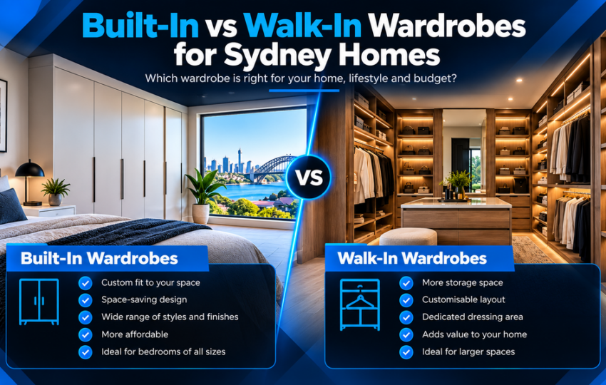 Built-In vs Walk-In Wardrobes for Sydney